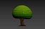 3D Cartoon Tree 007 model