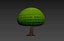 3D Cartoon Tree 007 model