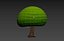 3D Cartoon Tree 007 model