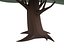 3D Cartoon Tree 007 model