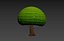 3D Cartoon Tree 007 model