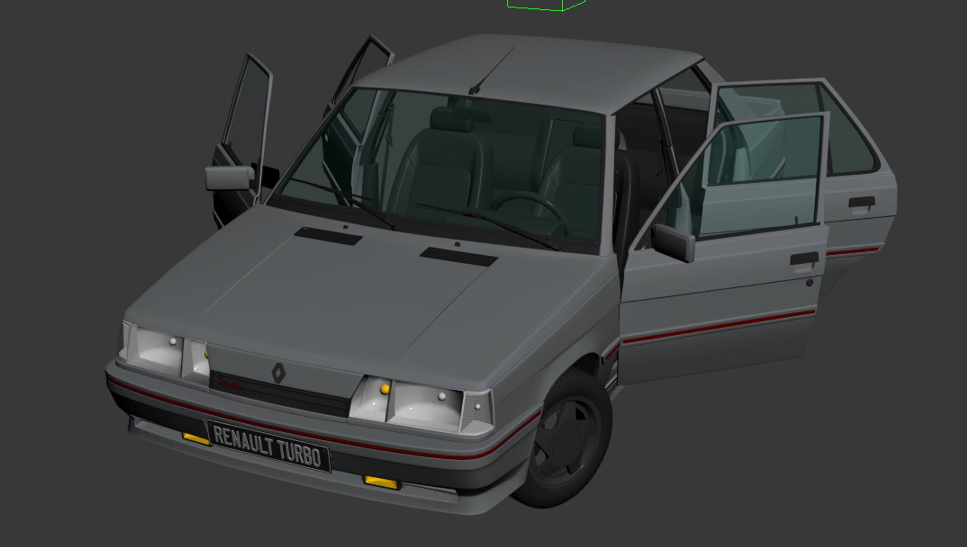 3D Model Renault 9 Turbo - TurboSquid 2010995