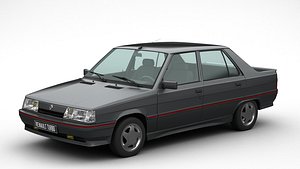 3D model Renault 9 Turbo