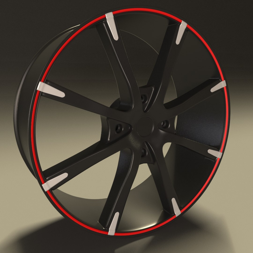 3D Model Car Rim - TurboSquid 1243281