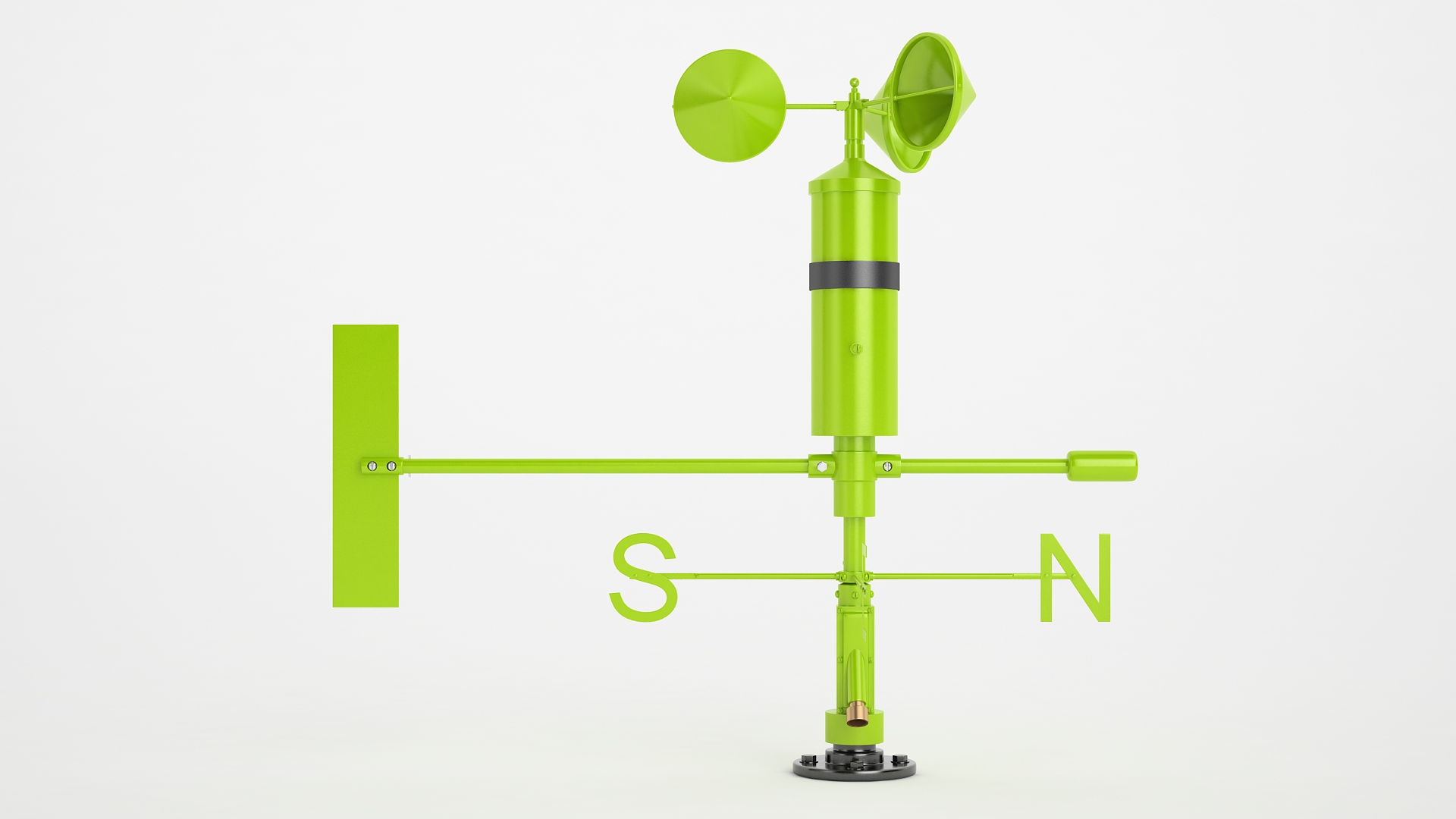 Wind Speed Sensor 3D Model Circuit Diagram