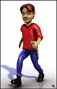3d model animation videogame