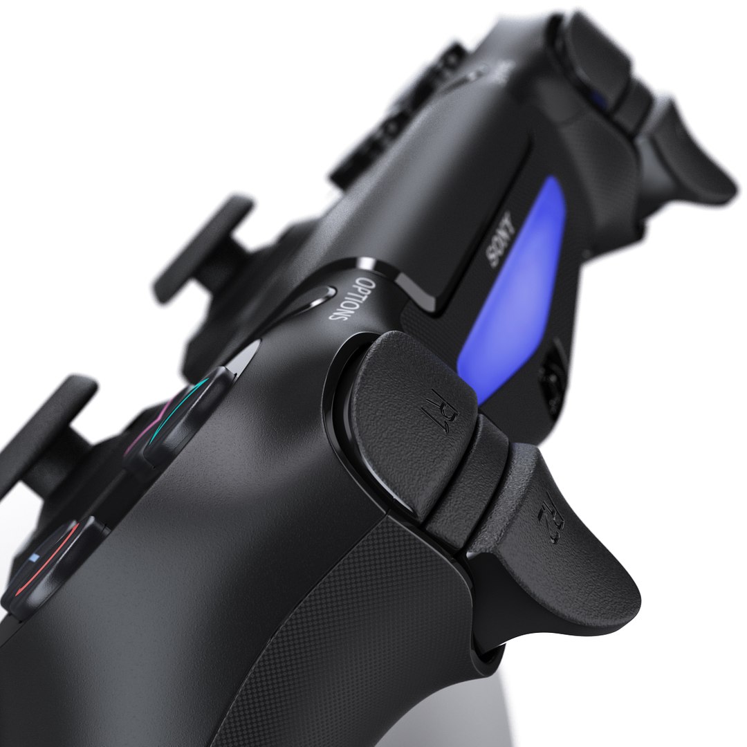 Sony Playstation 4 Controller 3d C4d
