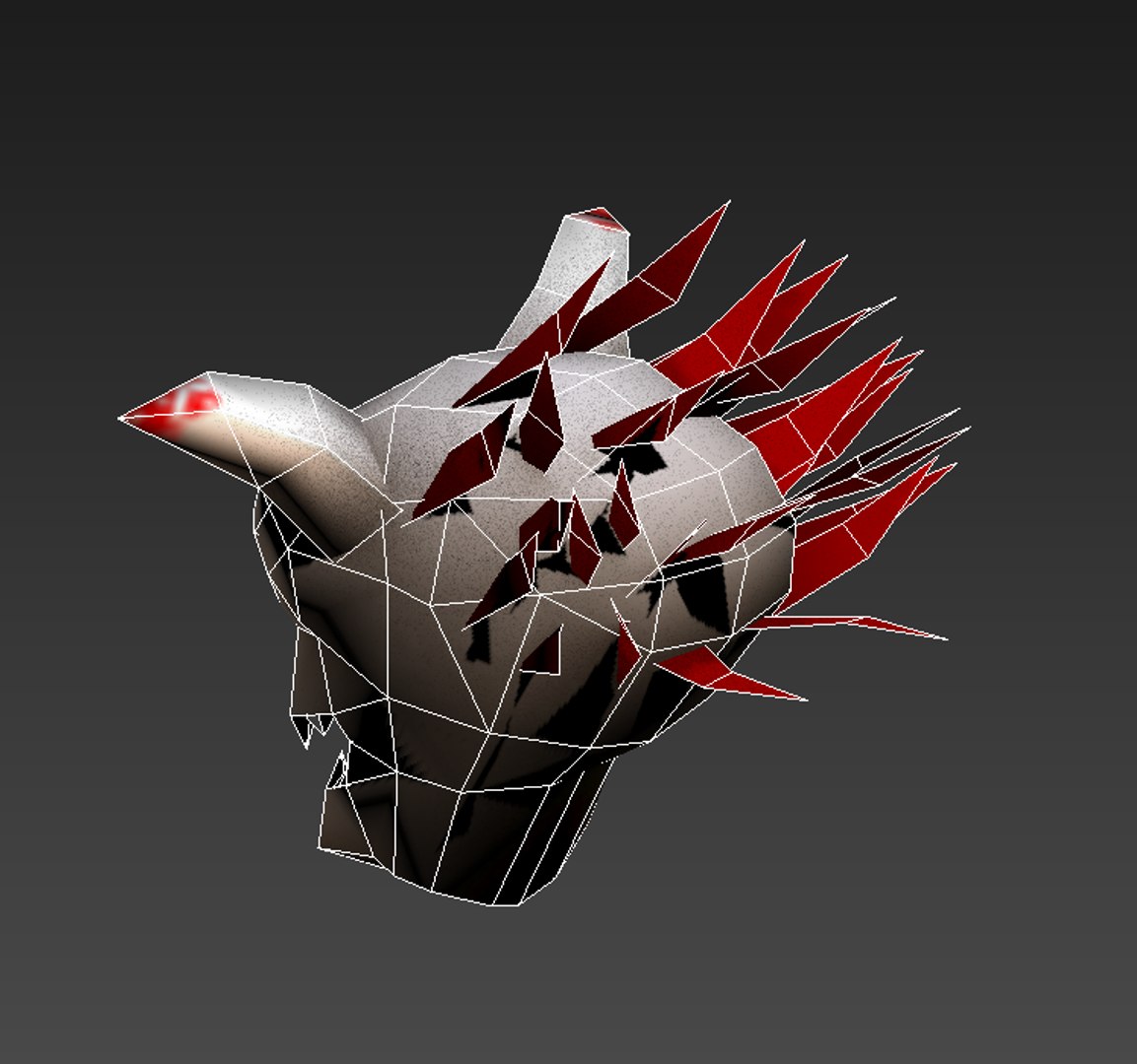 3d model skeleton head