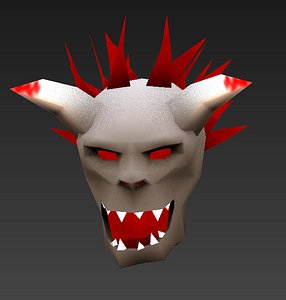 3d model skeleton head