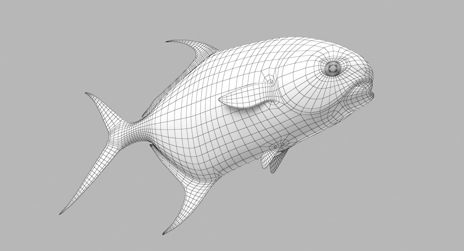 3D Permit Fish - TurboSquid 1282782