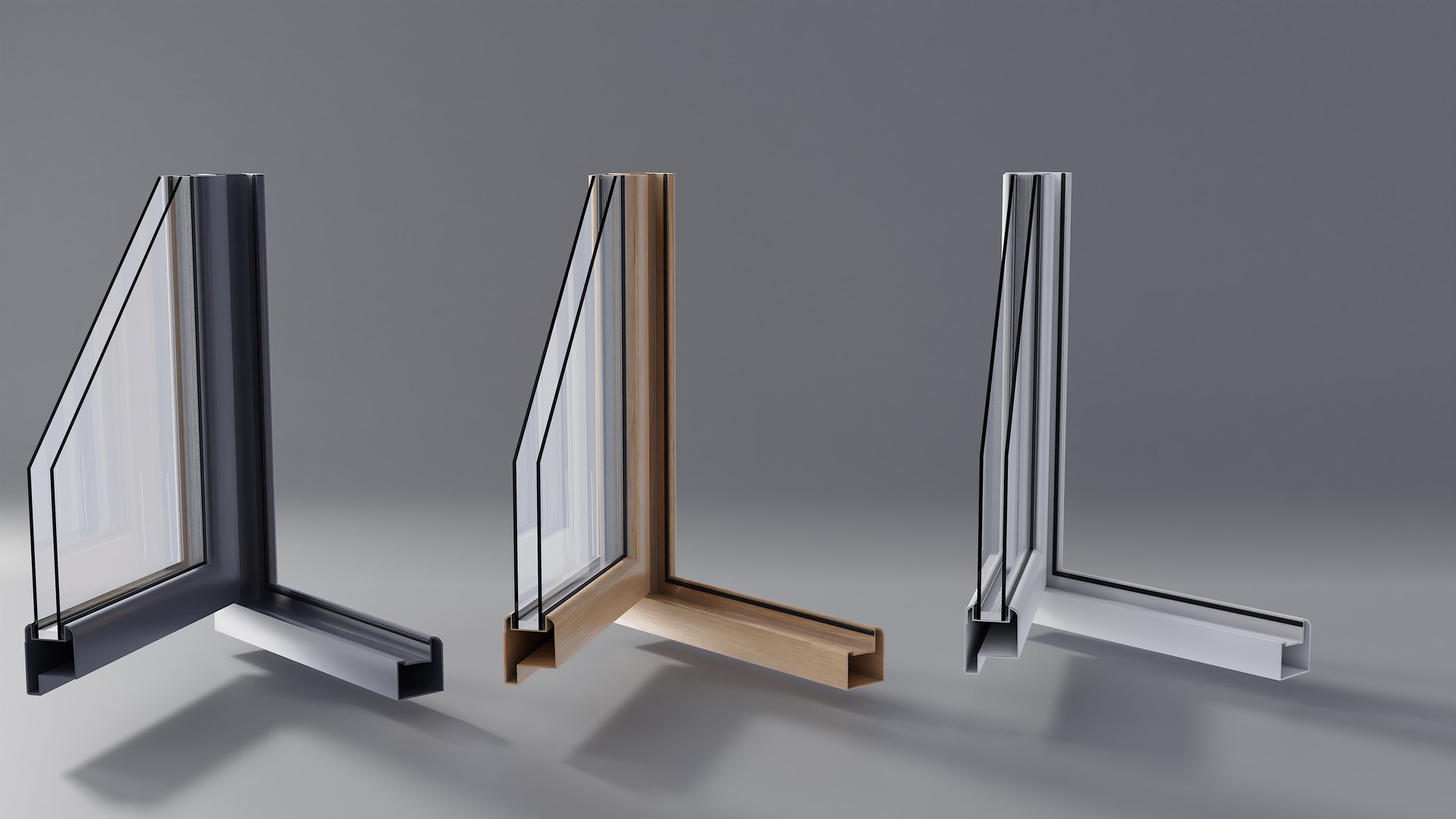 3D Model Luxury Window Collection Style 1 - TurboSquid 2127243