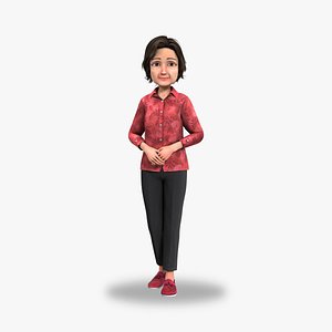 Cartoon Old Woman mom mother