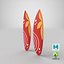 Surfboard 3D model
