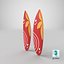 Surfboard 3D model