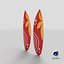 Surfboard 3D model