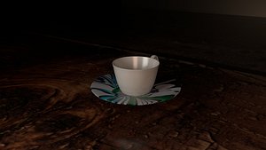 3D mug coffe