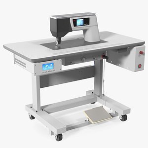 3D model Commercial Ultrasonic Sewing Machine