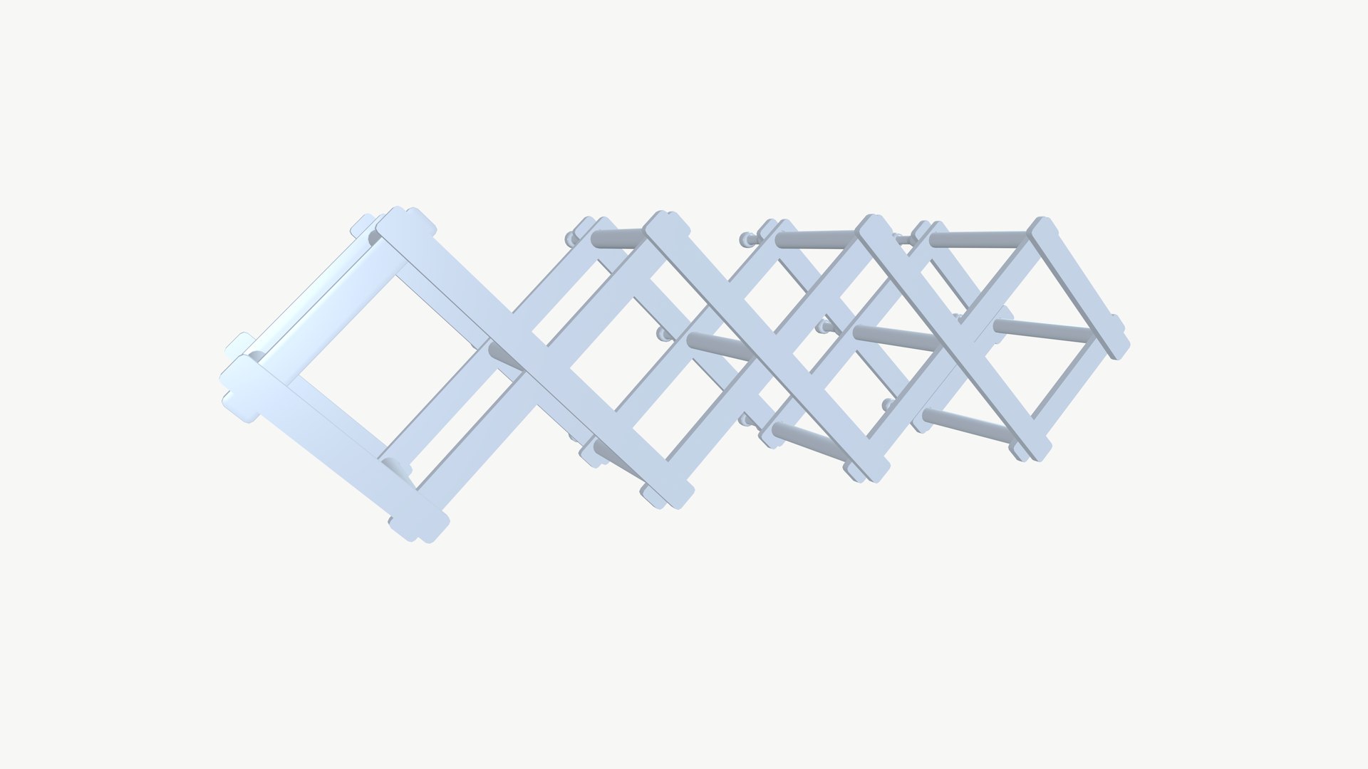 Extendable Cloth Rack 3D Model - TurboSquid 2295590