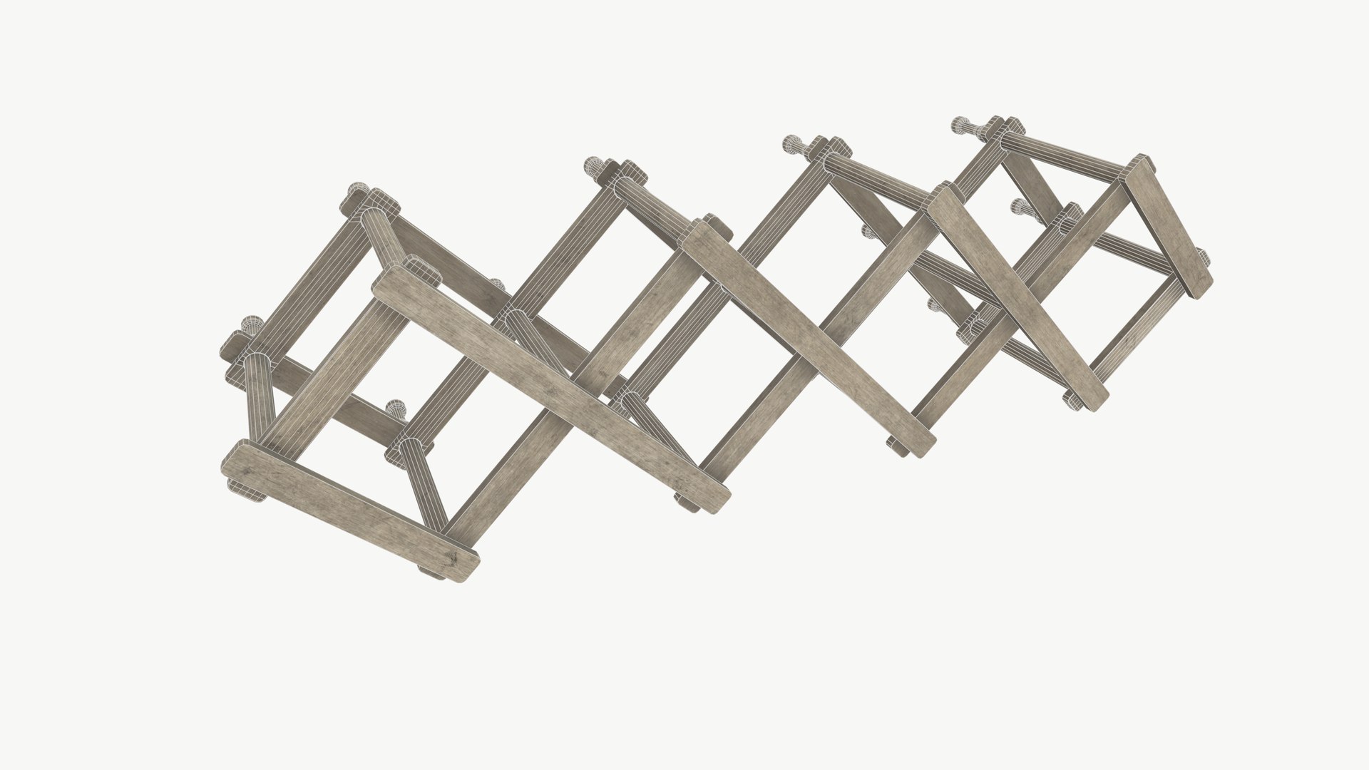 Extendable Cloth Rack 3D Model - TurboSquid 2295590