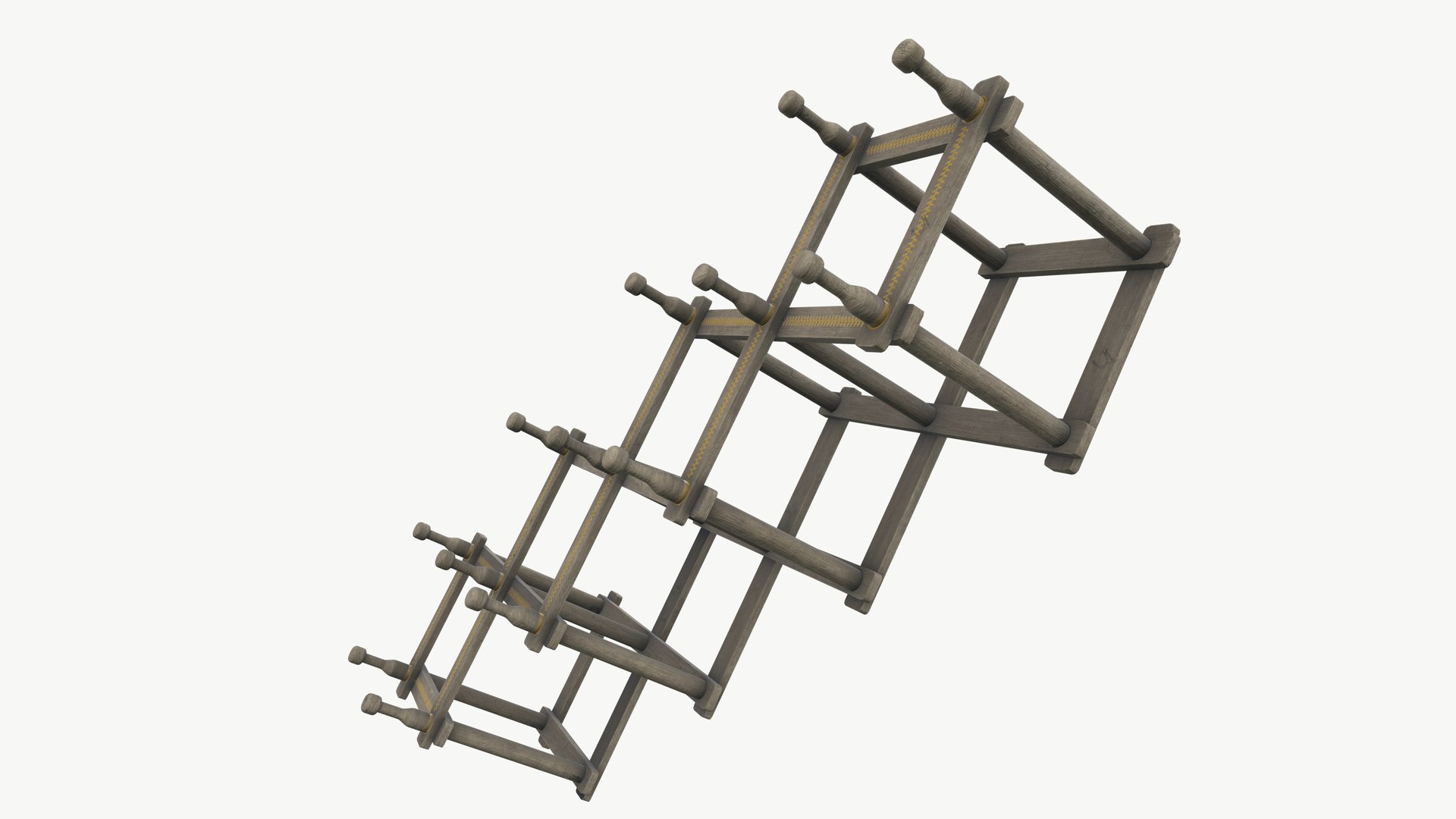 Extendable Cloth Rack 3D Model - TurboSquid 2295590