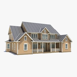 3D model Cottage 106