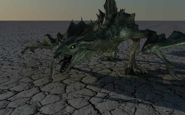 3D model Dragon