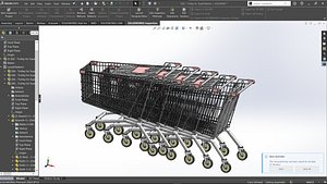 Trolley for SuperMarket model