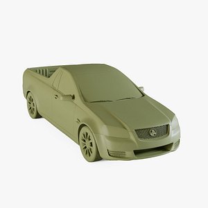 3D Holden Commodore SS Ute 2012