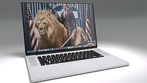 laptop computer 3D model