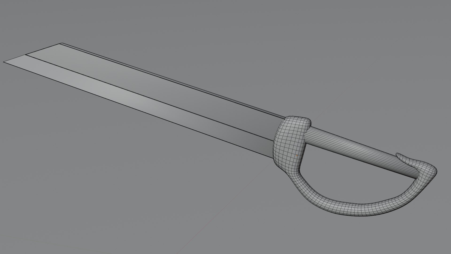 3D Sabre Sword Model - TurboSquid 2307117