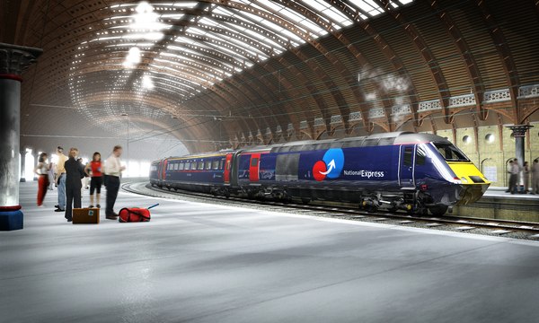 HSTイギリス電車3Dモデル - TurboSquid 660282