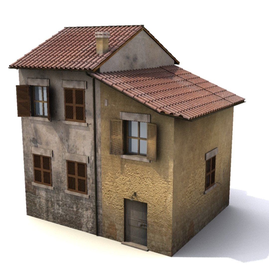 old house 3d max