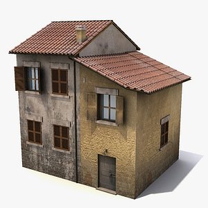 old house 3d max