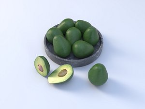 3D Avocado