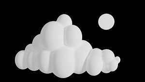 Cloud  Moon 3D