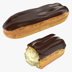 Chocolate Eclair Collection 3D model