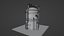 Low-Poly Industrial Storage Tank