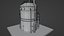 Low-Poly Industrial Storage Tank