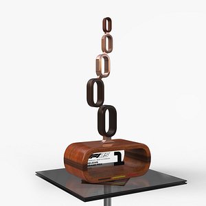 Formula1 Belgian GP Award Trophy - Cinematic