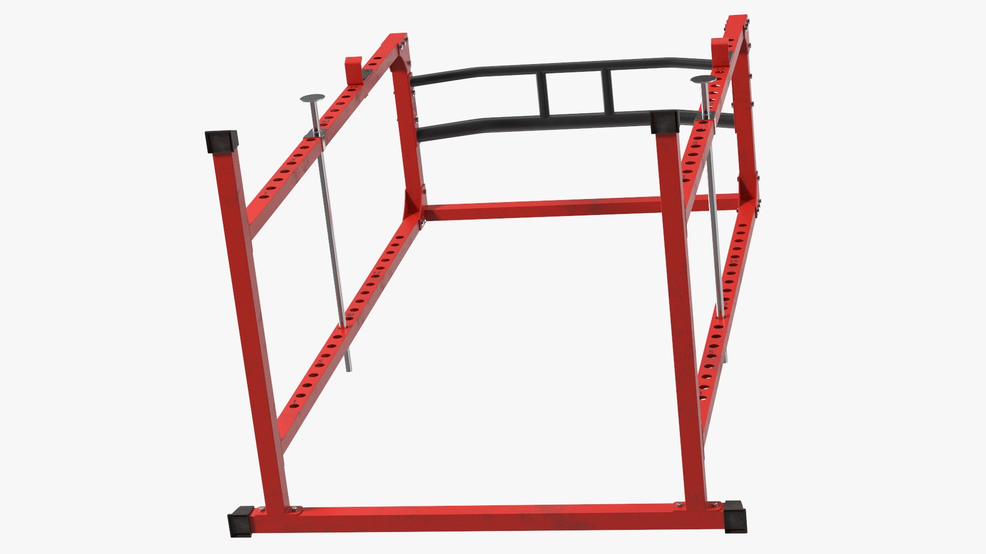 3D Power Rack Red - TurboSquid 1820913
