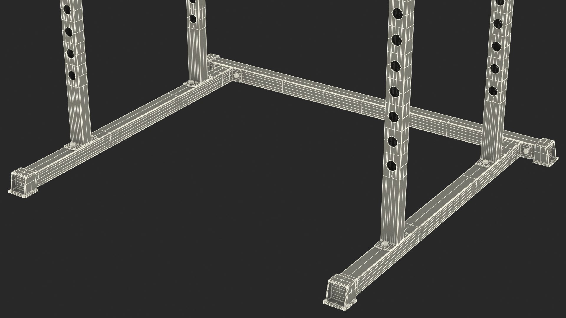 3D Power Rack Red - TurboSquid 1820913
