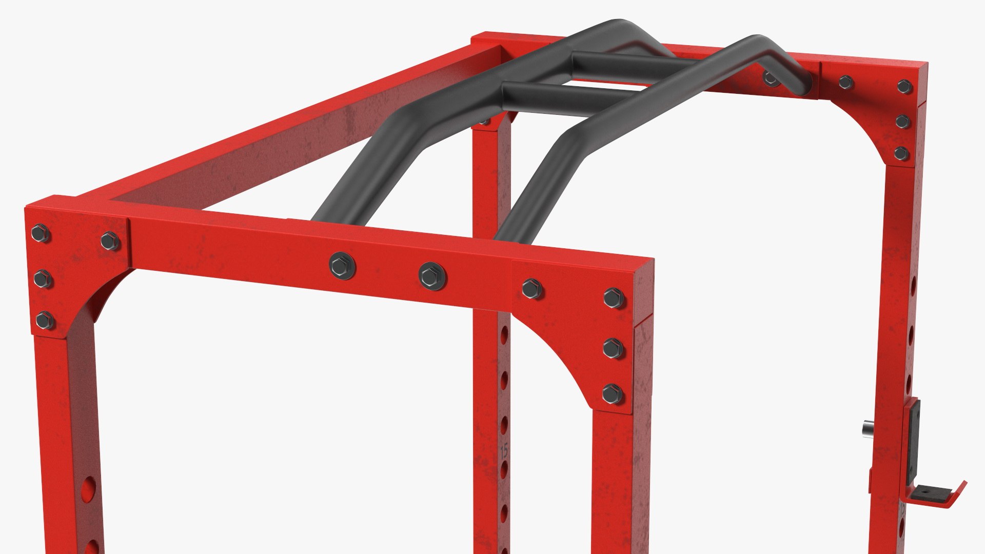 3D Power Rack Red - TurboSquid 1820913