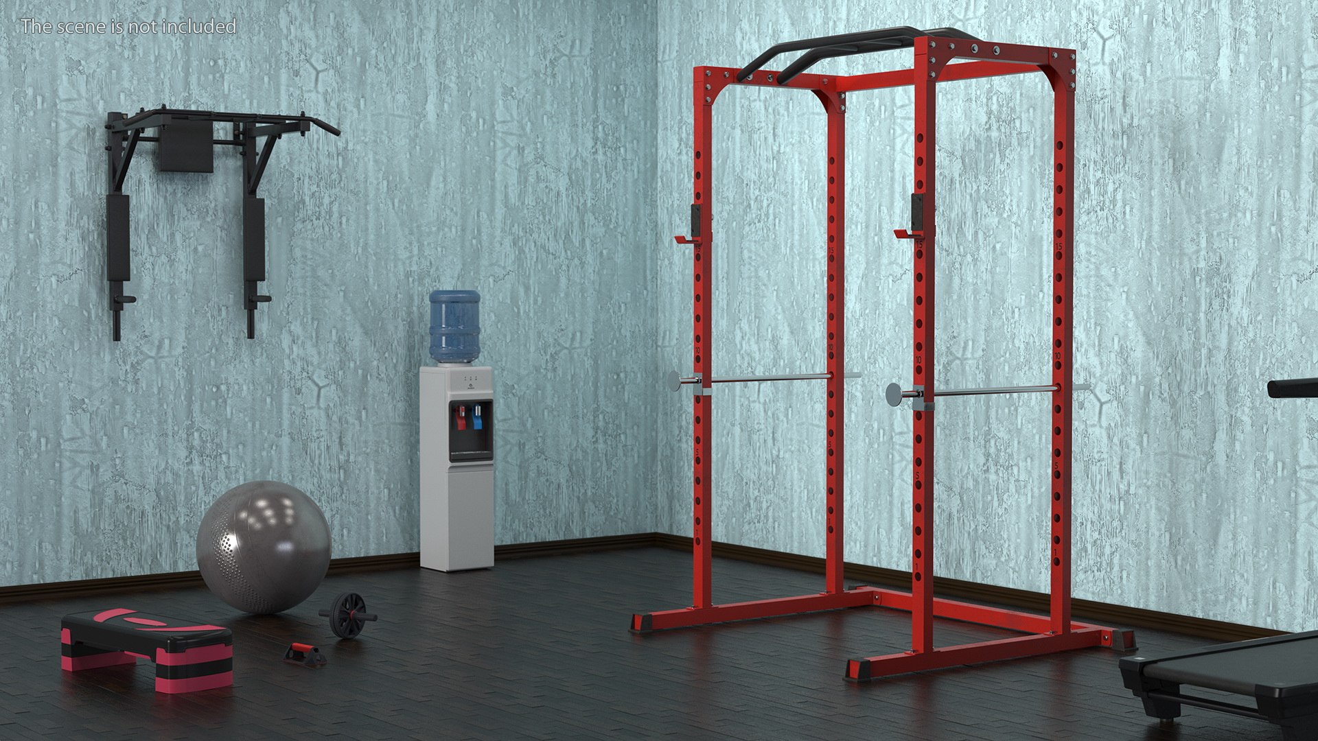 3D Power Rack Red - TurboSquid 1820913