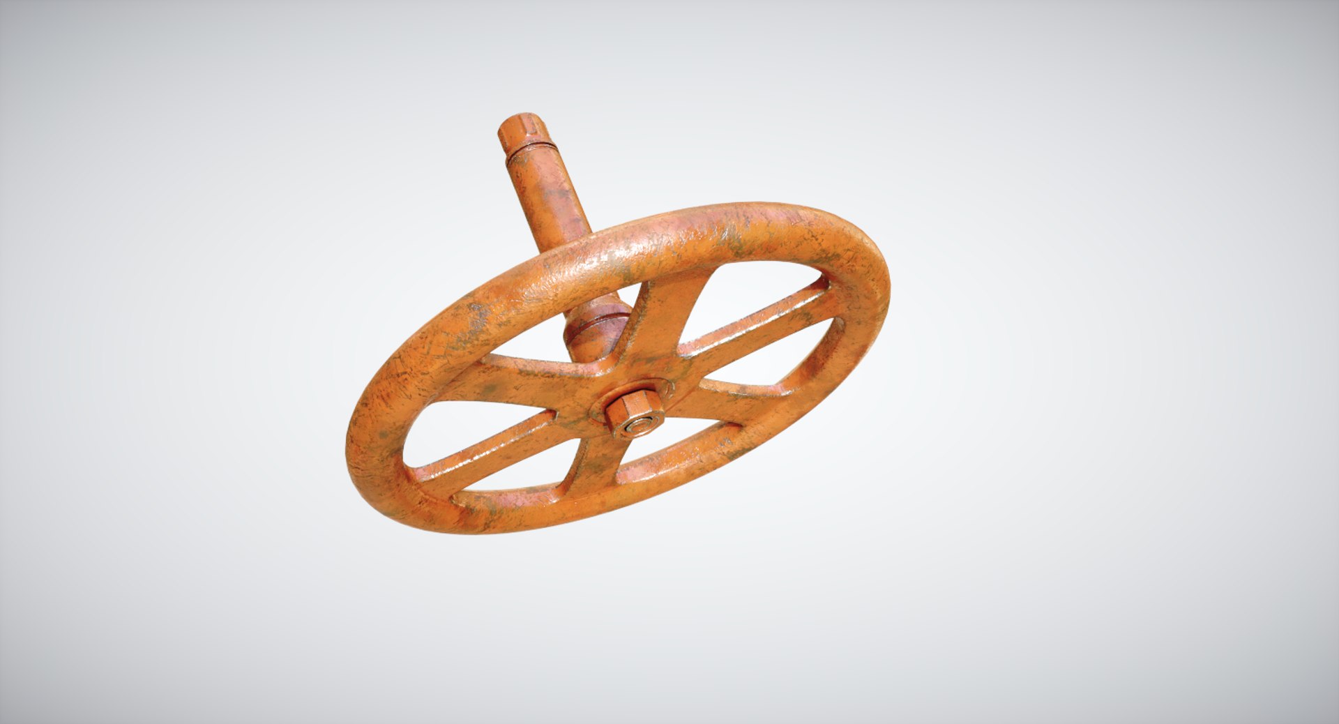 3D ready valve handle - TurboSquid 1264806