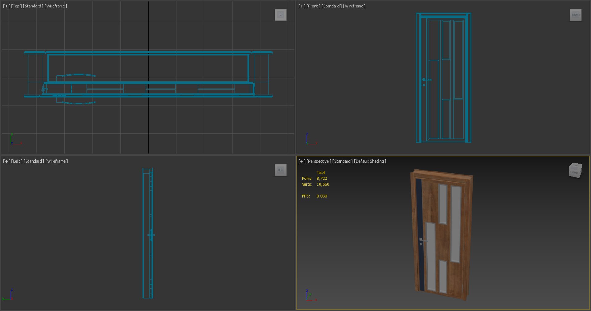 Interior Door Model - TurboSquid 1848040