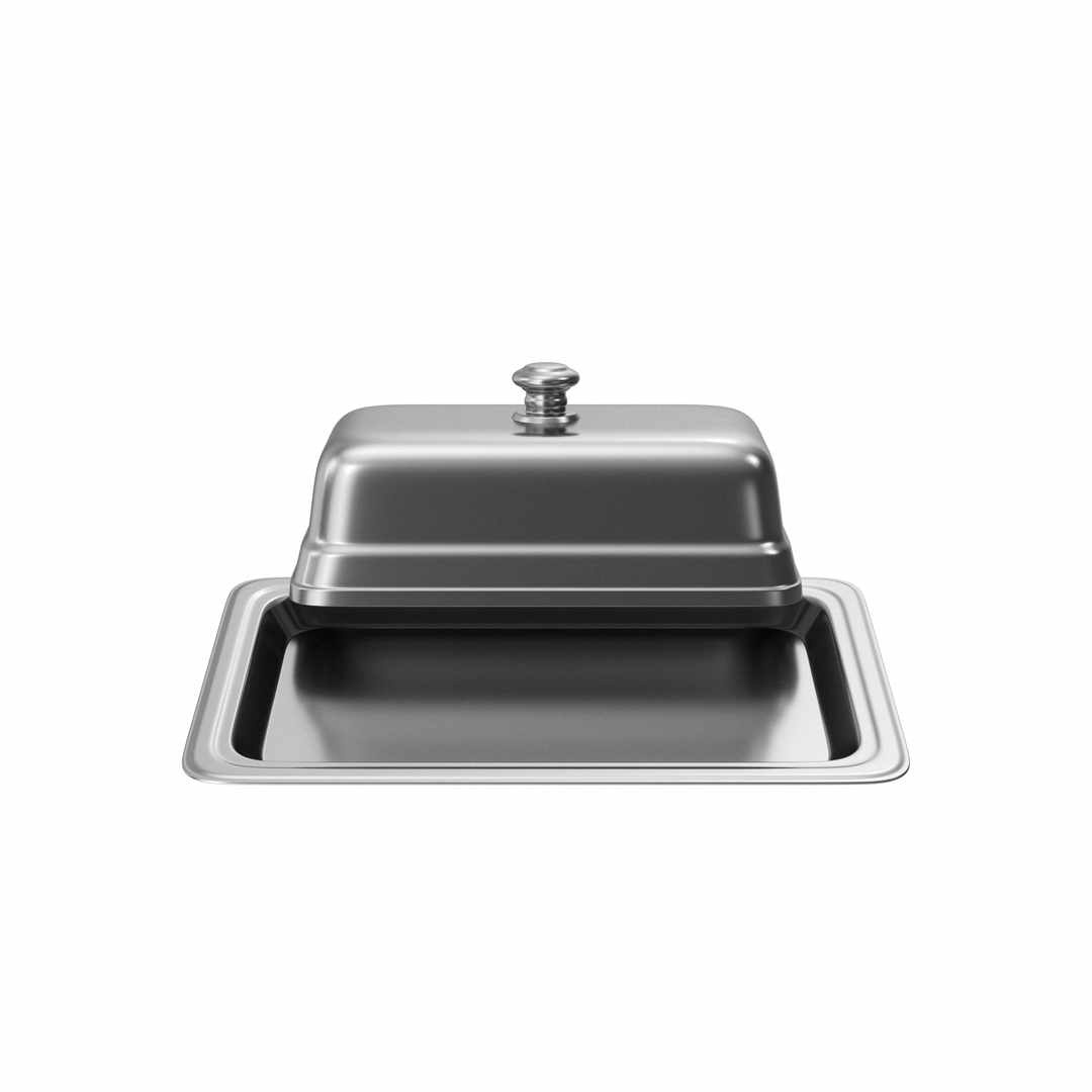 Butter Dish 3D Model - TurboSquid 1915298