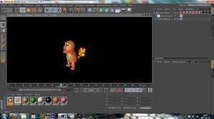 3d charmander tail model