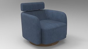 3D armchair009 model