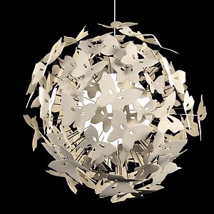 Chandelier Butterfly Ball by Diffuse Studio kid fun lamp children sphere