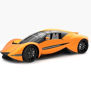 Futuristic Car 3D